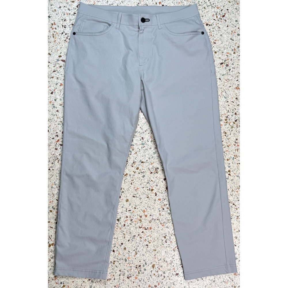 Public Rec Men's Gray 5 Pocket Straight Leg Chino Pants Size 32x28